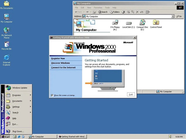 Cài win quận 9: Hệ điều hành Windows 2000