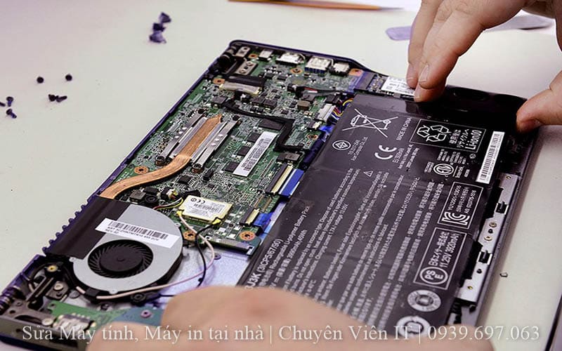 Vệ sinh laptop quận 9