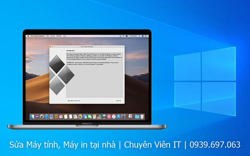 Cài lại mac os cho macbook pro