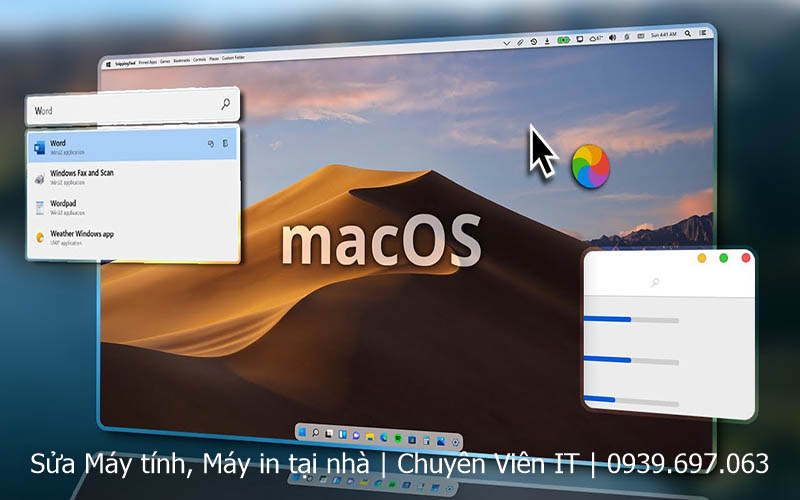 Bảng giá cài macbook