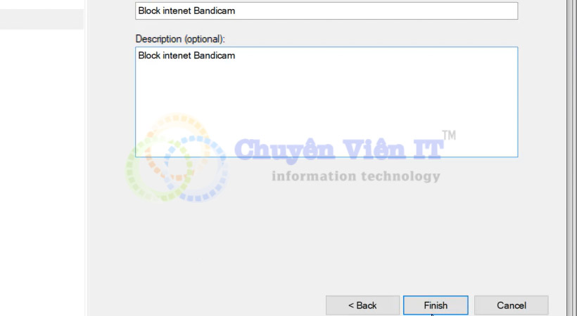 Chọn Finish kết thúc cài đặt Bandicam 4.2.