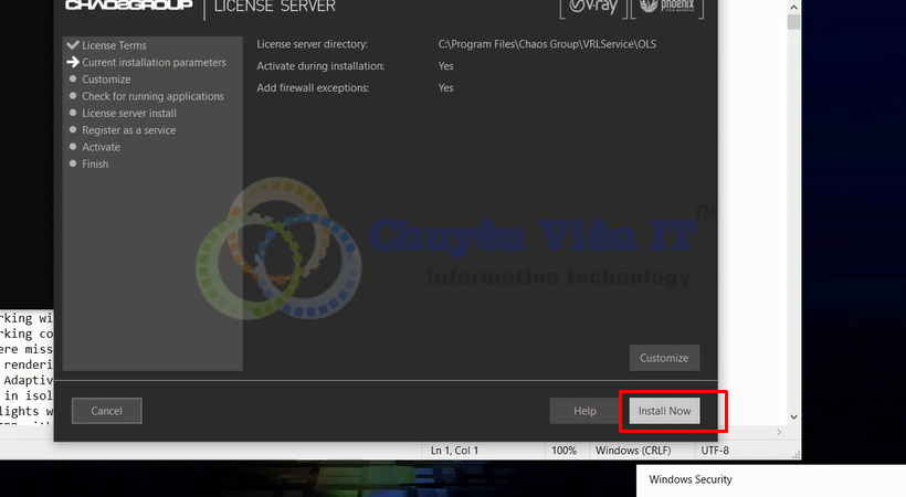 Tiếp tục chọn Install Vray for Maya 2017.