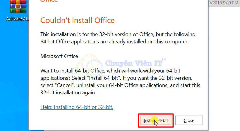 Chọn Install như hình