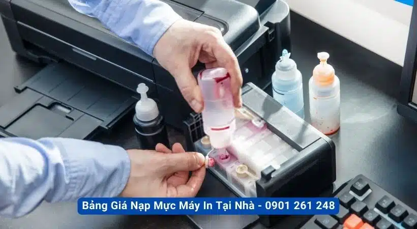 Bảng Giá Nạp mực máy in