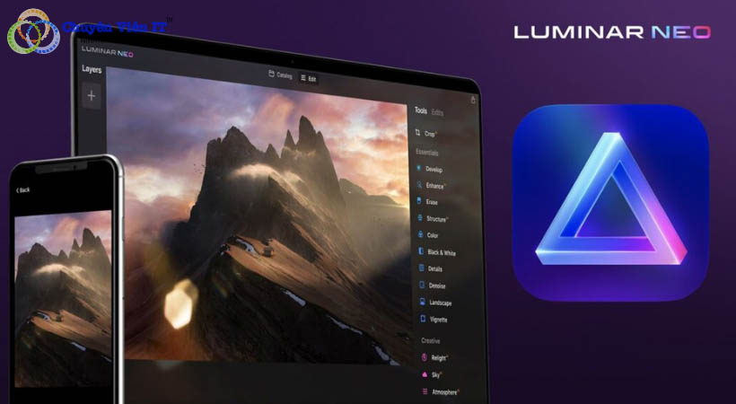 Nơi tải phần mềm Luminar