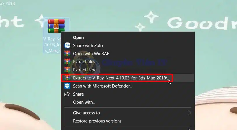 Vray Installation Steps