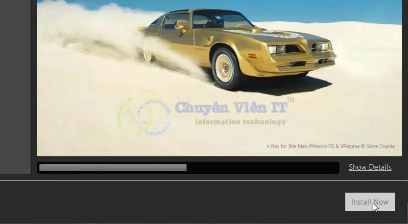 Chờ hoàn tất cài đặt phần mềm