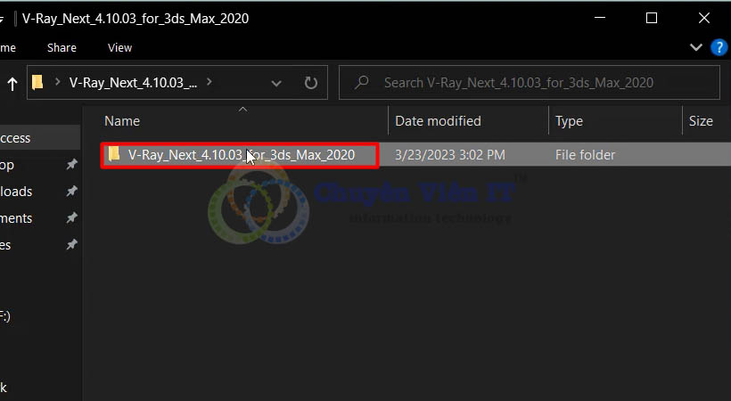 Mở file cài đặt