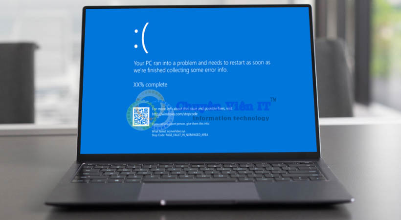 Laptop bị màn hình xanh