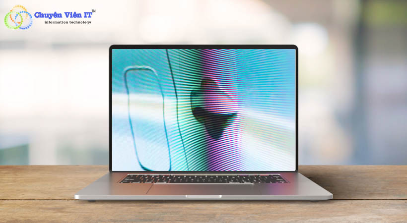 Màn hình Macbook bị sọc ngang dọc