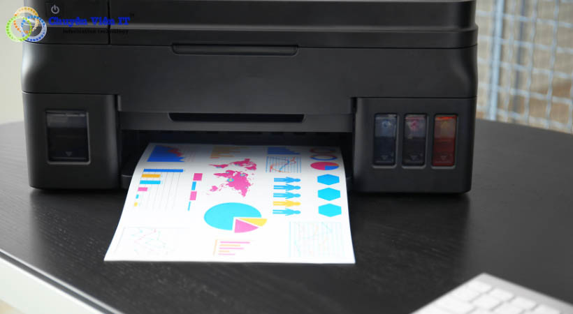 máy in không nhận lệnh