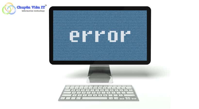 Lỗi phần mềm gây ra lỗi win.