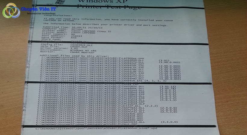 Bản in bị mờ - Nguyên Nhân và cách khắc phục.