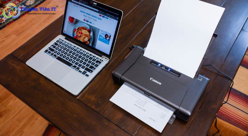 Cách Kết nối máy in với Macbook không dây.