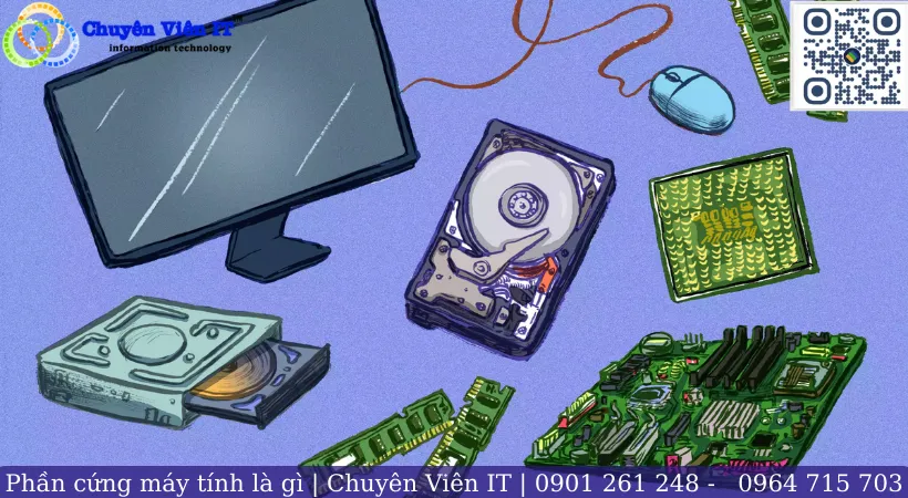 Khám phá các thành phần cốt lõi đằng sau lớp vỏ máy tính cứng cáp.