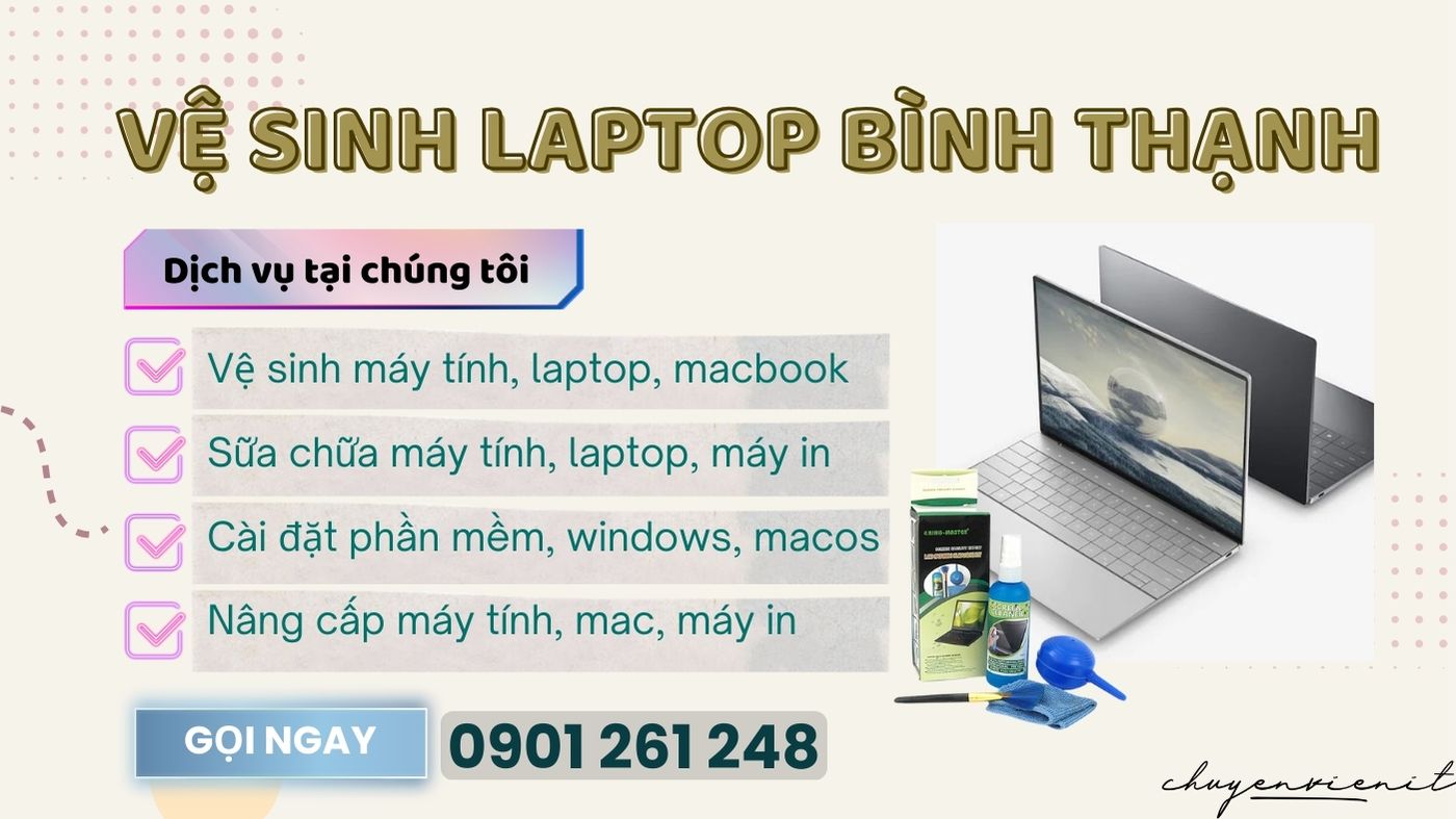 Vệ Sinh Laptop Bình Thạnh