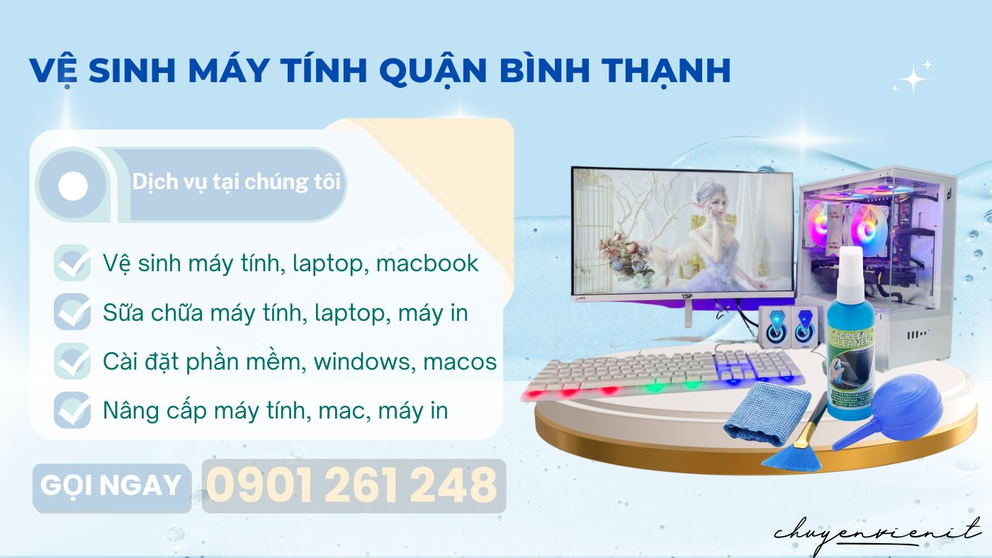 Vệ Sinh Máy Tính Bình Thạnh