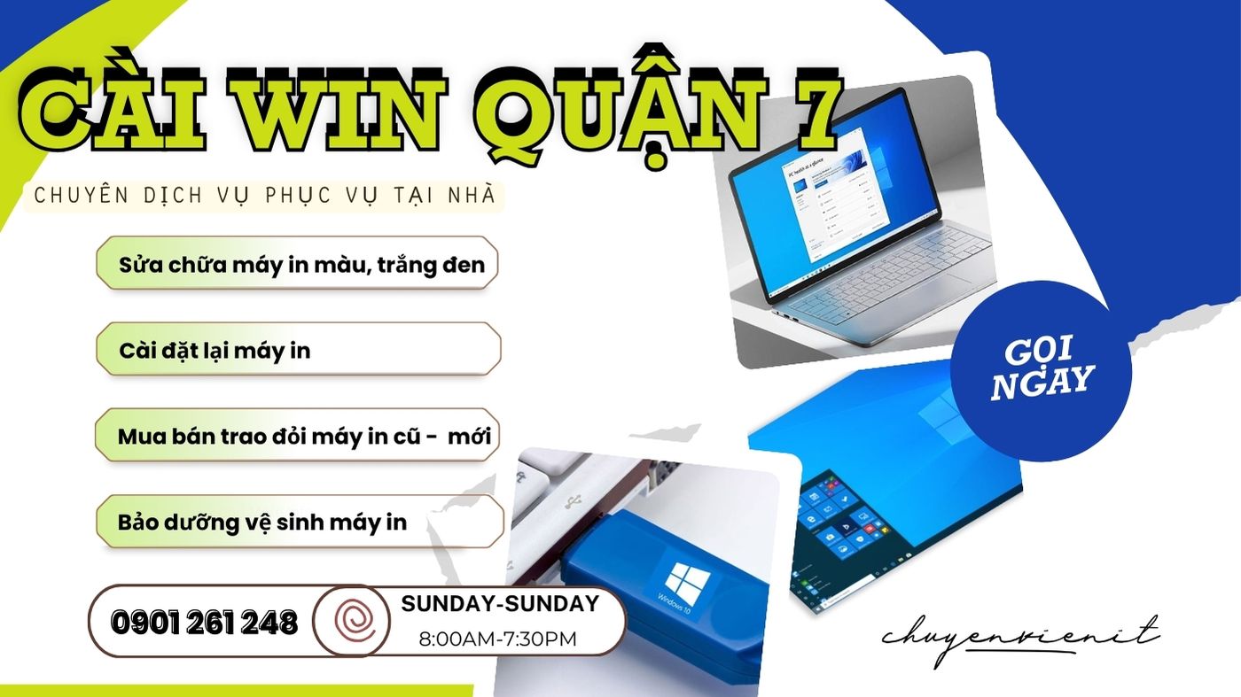Dịch vụ cài win quận 7