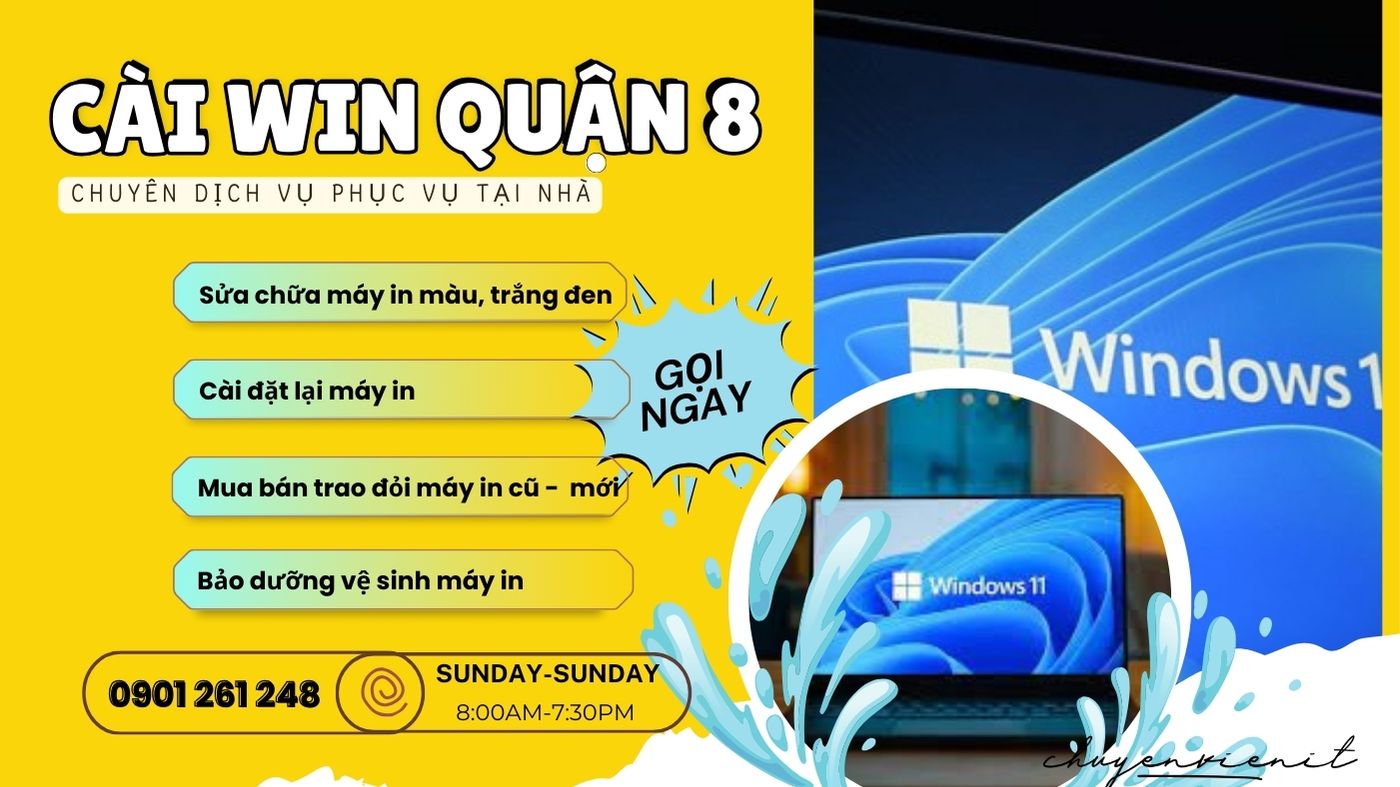 Dịch vụ cài win quận 8