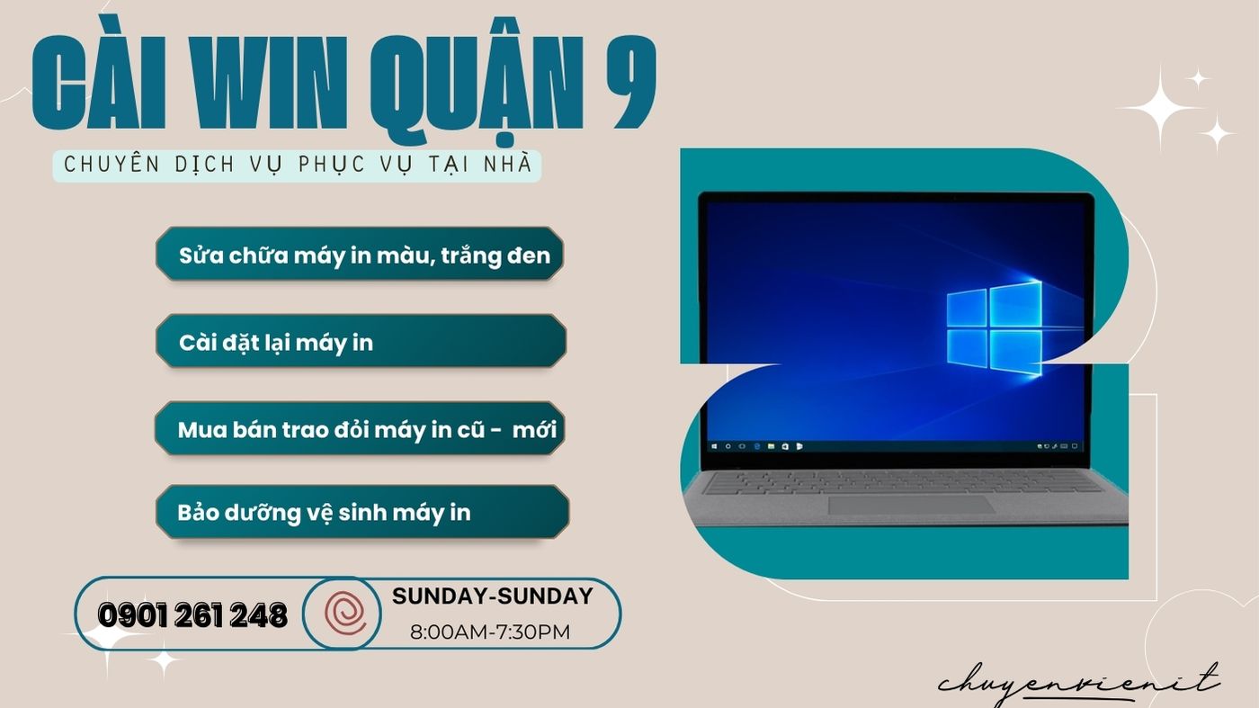 Dịch vụ cài win quận 9