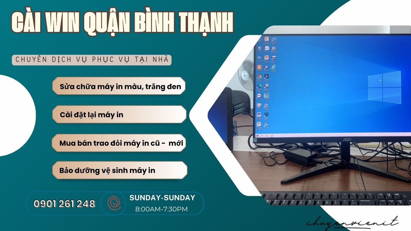 Dịch vụ cài win quận bình thạnh