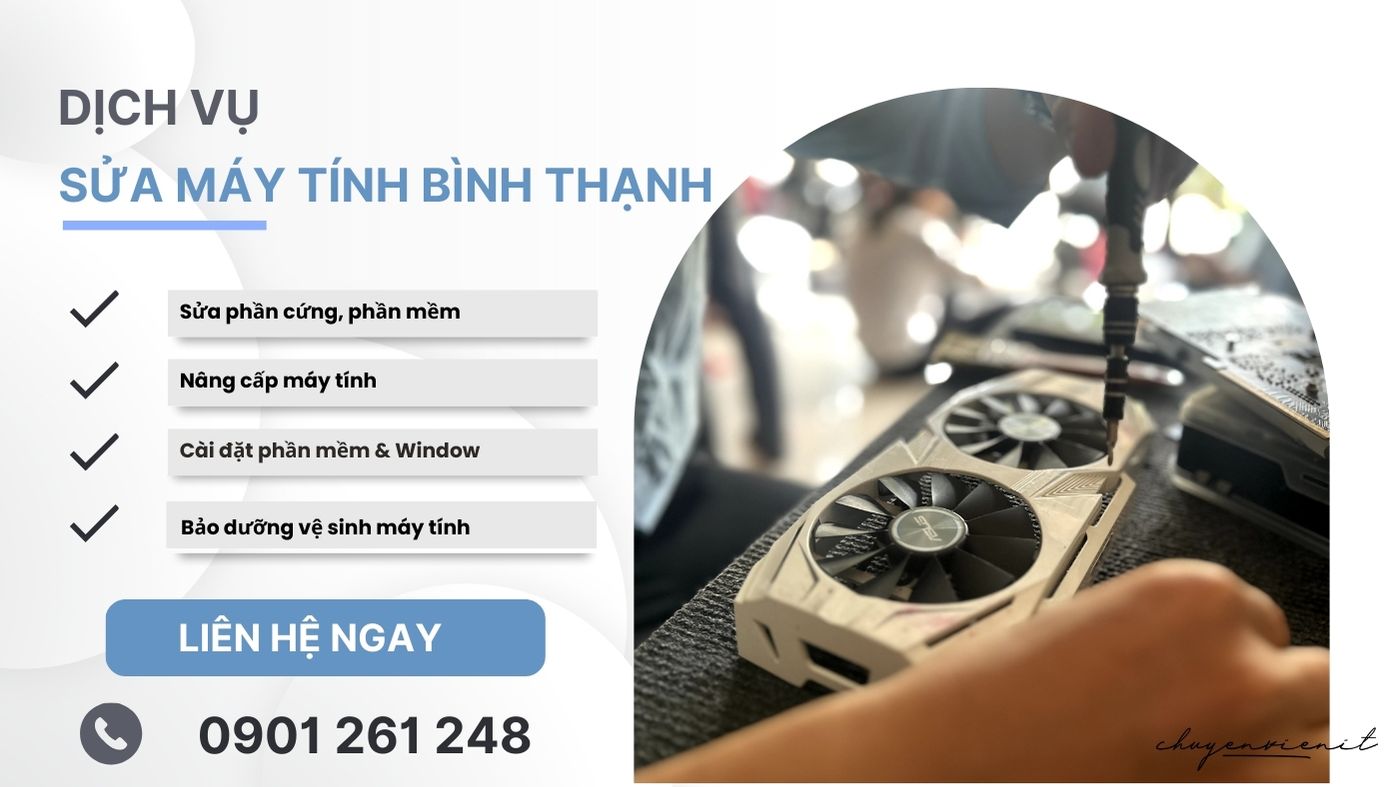 Dịch vụ sửa máy tính bình thạnh
