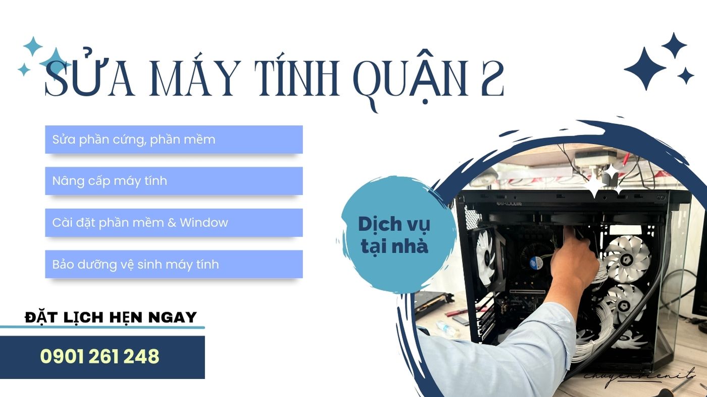 Dịch vụ sửa máy tính quận 2