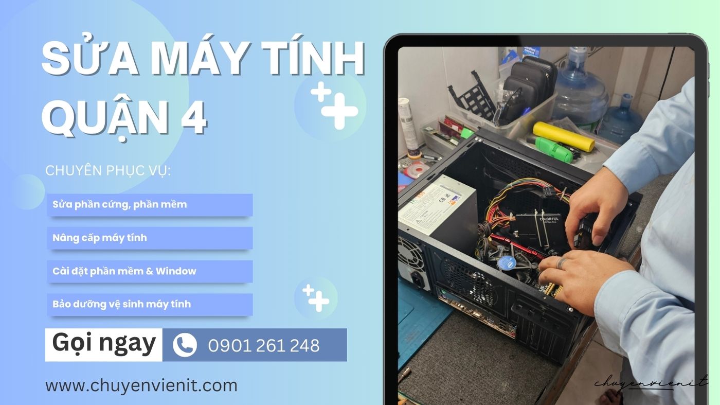 Dịch vụ sửa máy tính quận 4