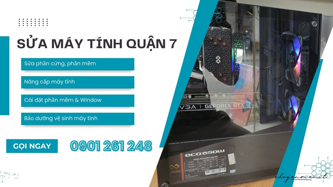 Dịch vụ sửa máy tính quận 7